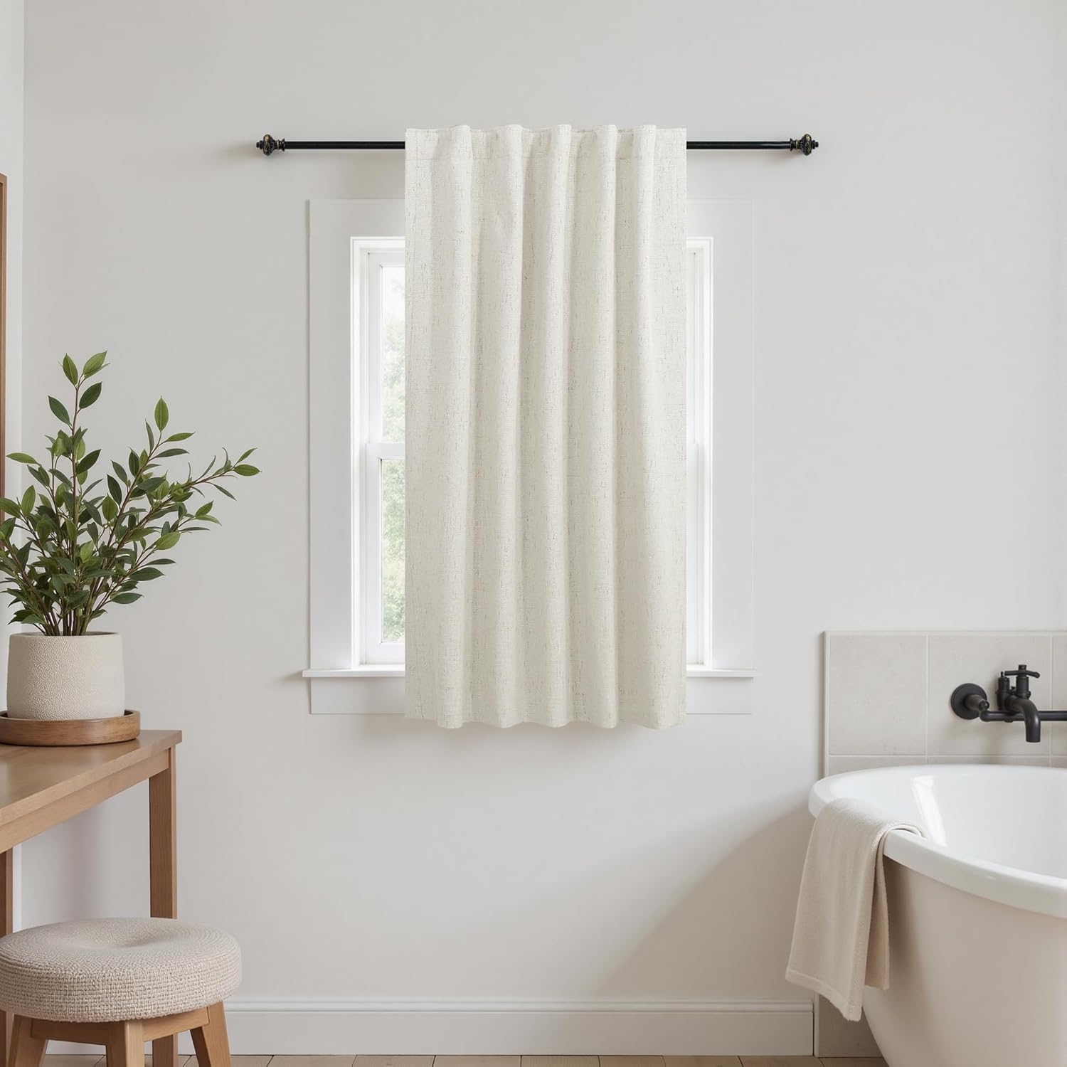 Extra Wide Soundproof Blackout Curtains with Pleated Back Tab Rod Pocket,96 Inch Long 2 Panel Set Thermal Curtain for Winter Insulated to Keep Cold Out Noise Reducing Curtains for Living Room Bedroom