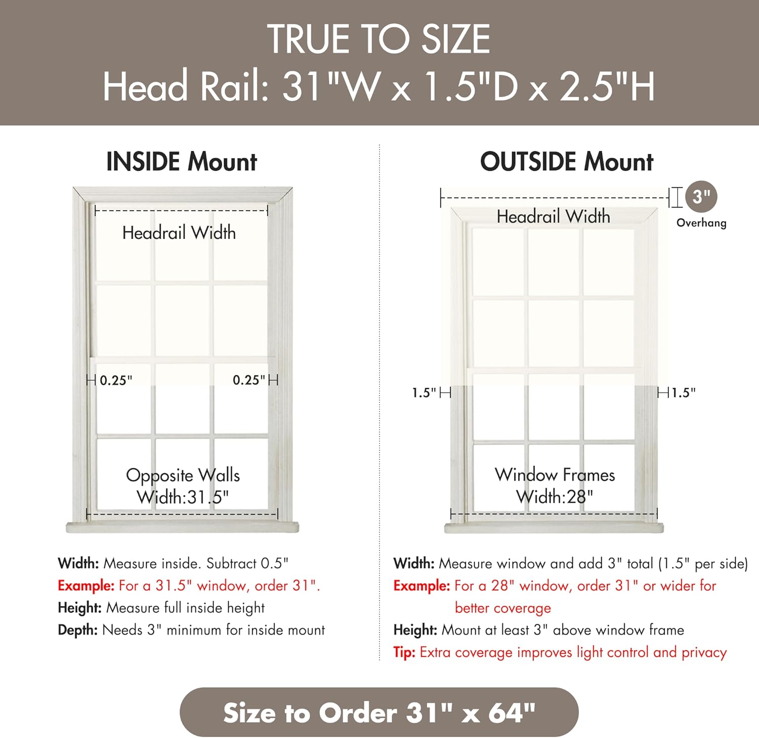 Madison Park Galen Cordless Roman Shade, 31"W x 64"H, Sheen Ivory – Room Darkening, Thermal Insulated, Energy Efficient Window Blind with Subtle Sheen Basketweave Fabric for Privacy